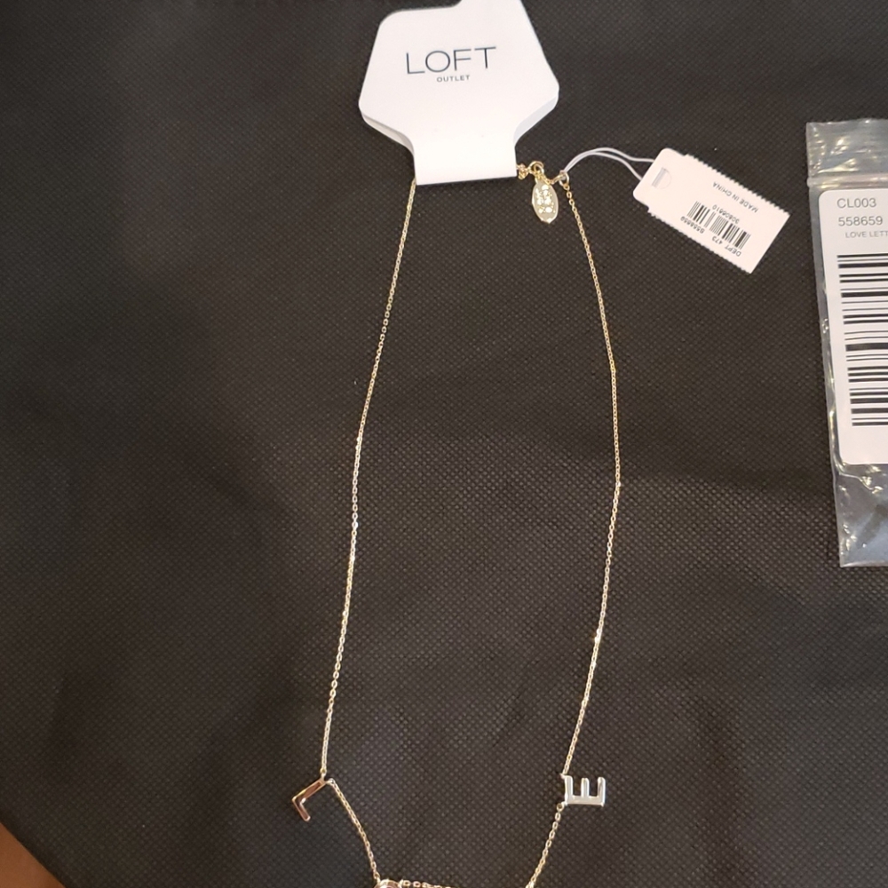 New W Tags Love necklace - Picture 3 of 7